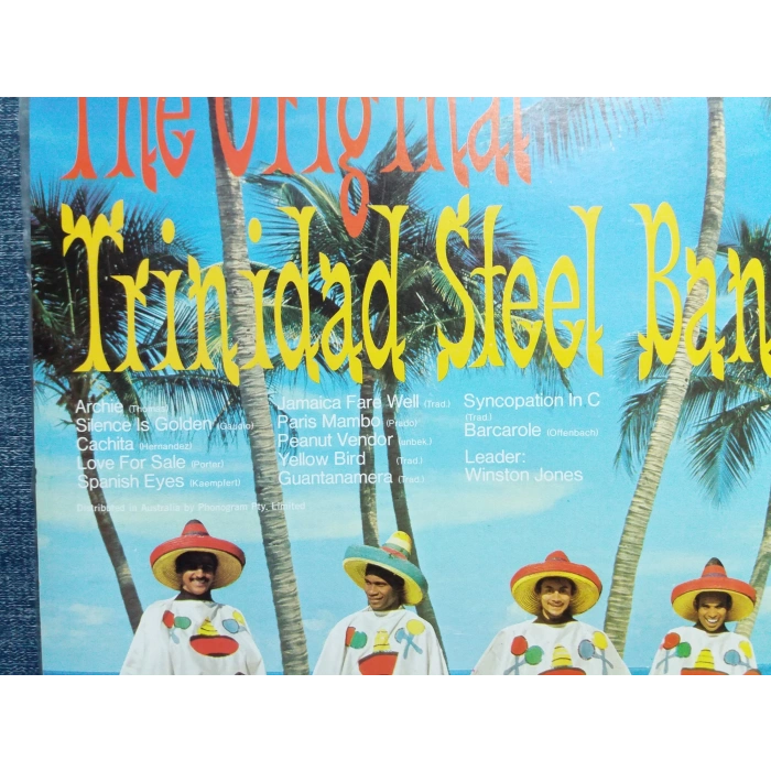 THE ORIGINAL TRINIDAD STEEL BAND MUSIC LP