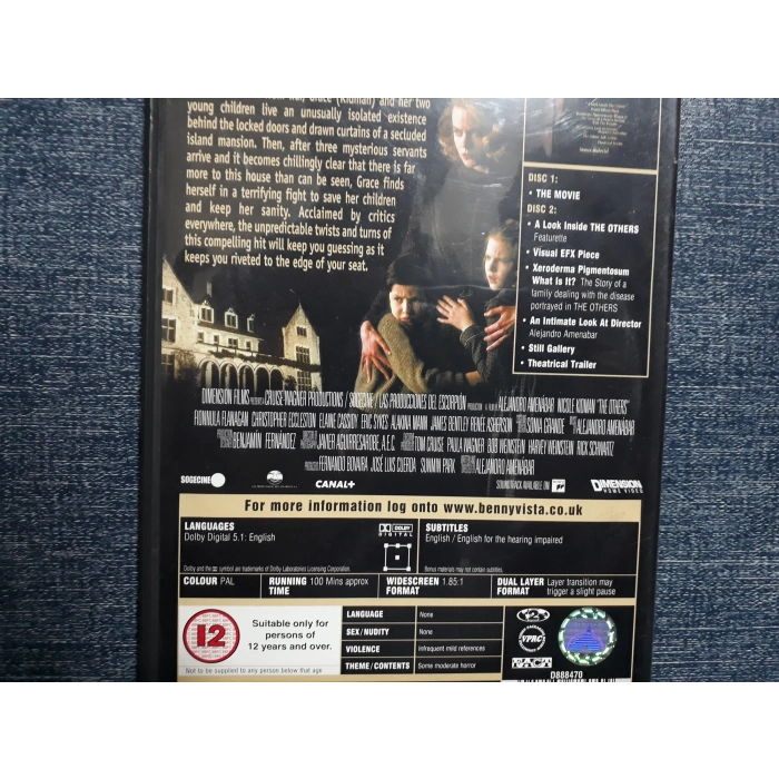 THE OTHERS  DVD FİLM (İNGİLİZCE-2 DISK)