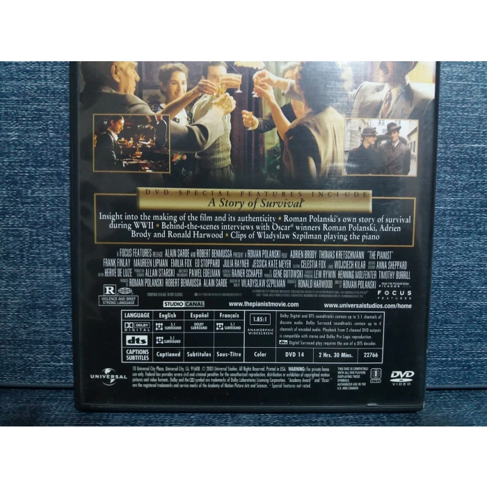 THE PIANIST DVD FİLM (İNGİLİZCE)
