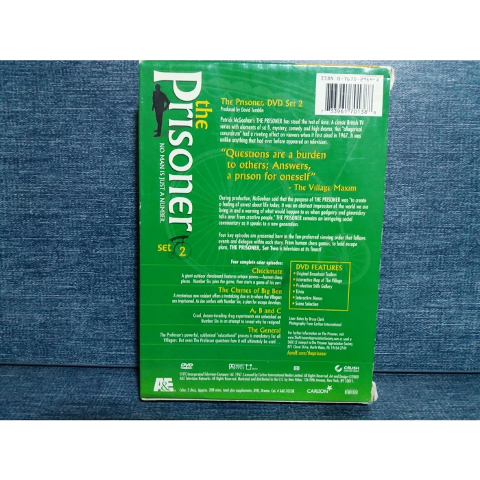 THE PRISONER DVD BOX (İNGİLİZCE-2 SET)