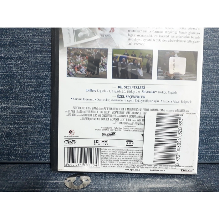 THE QUEEN DVD FİLM (SIFIR)