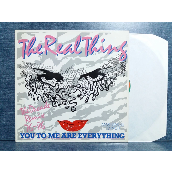 THE REAL THING YOU TO ME ARE EVERYTHING  MAXI LP