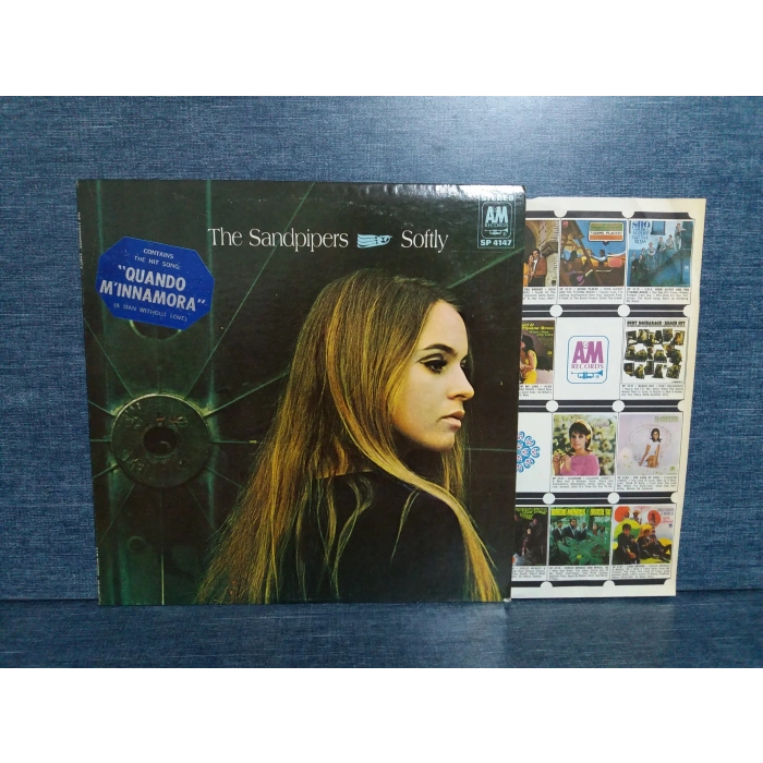 THE SANDPIPERS SOFTLY  MUSIC LP