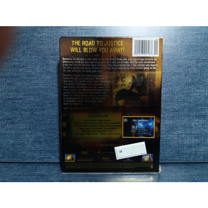 THE SHIELD FIRST SEASON DVD BOX (İNGİLİZCE-4 CD)