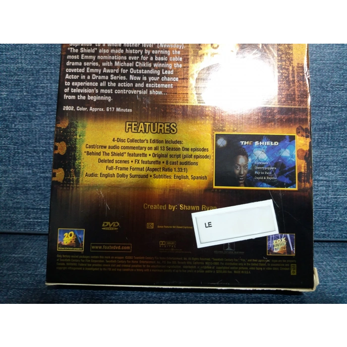 THE SHIELD FIRST SEASON DVD BOX (İNGİLİZCE-4 CD)