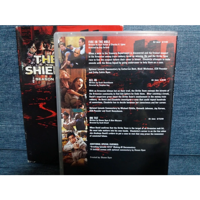 THE SHIELD SEASON 3 DVD BOX (İNGİLİZCE-4 CD)