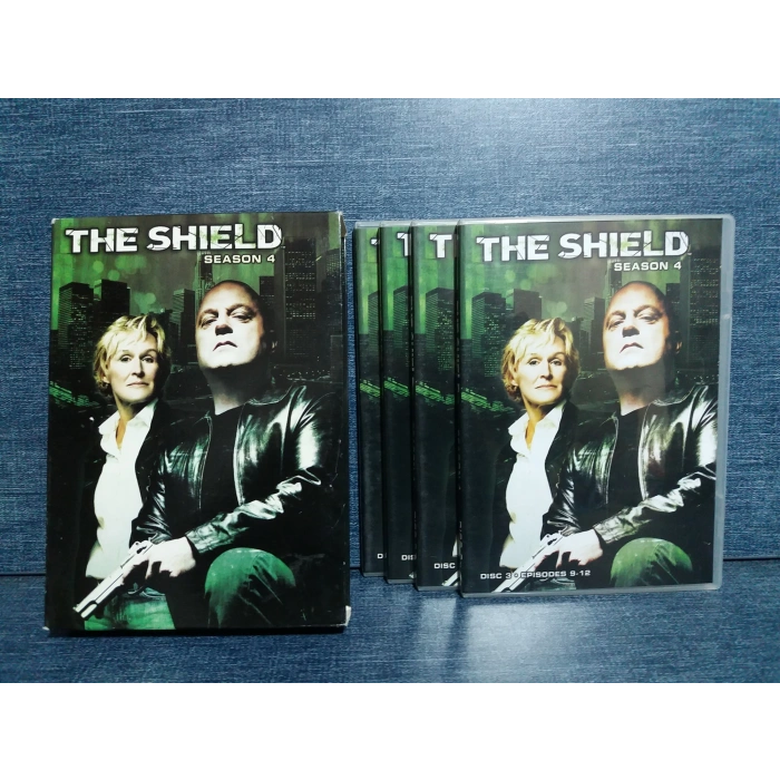 THE SHIELD SEASON FOUR DVD BOX (İNGİLİZCE-4 CD)