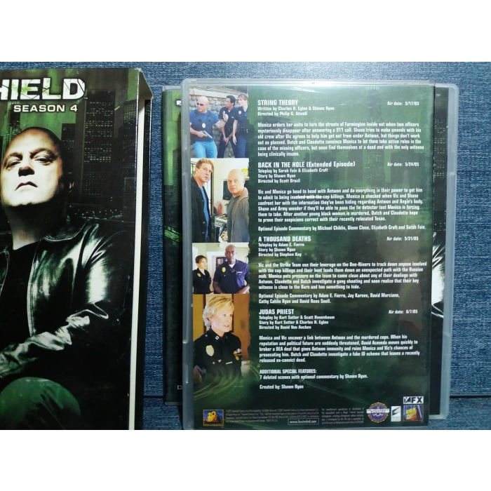 THE SHIELD SEASON FOUR DVD BOX (İNGİLİZCE-4 CD)