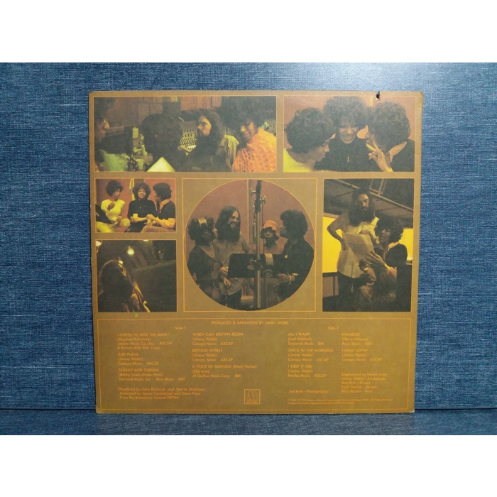 THE SUPREMES JIMMY WEBB MUSIC LP