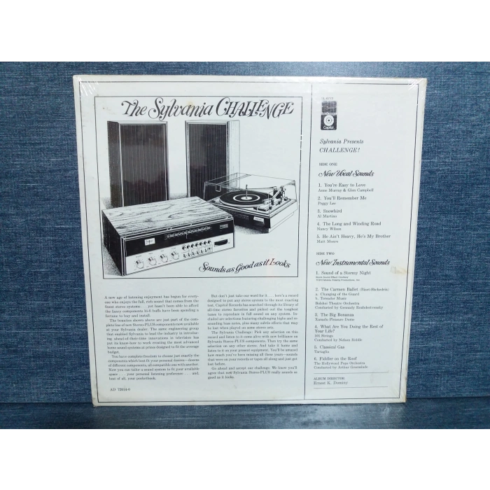 THE SYLVANIA CHALLENGE MUSIC LP (SIFIR)