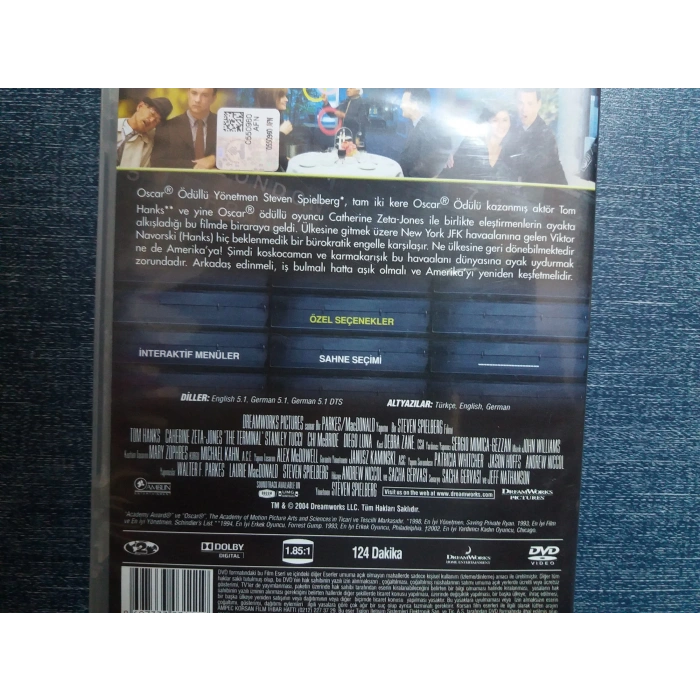 THE TERMINAL DVD FİLM