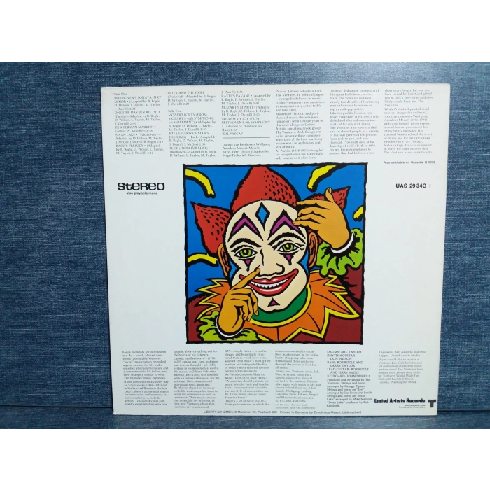 THE VENTURES JOY MUSIK LP