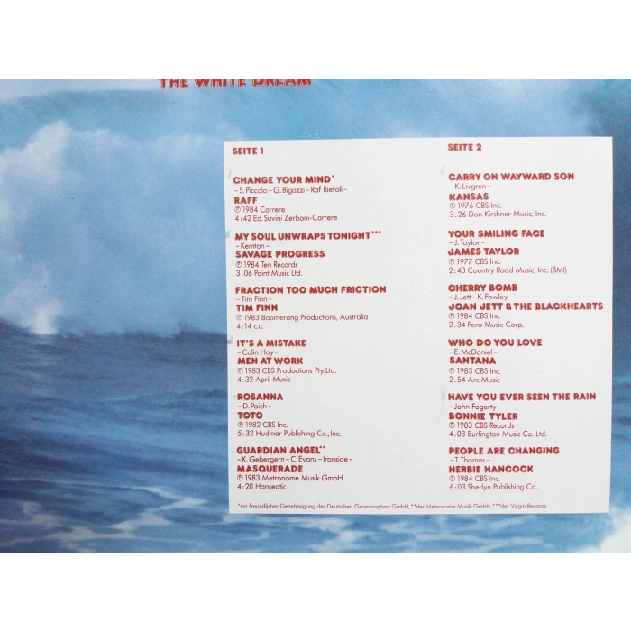 THE WHITE DREAM  ( PICTURE DISK ) LP