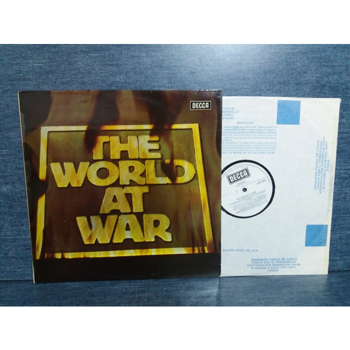THE WORLD AT WAR LALE ANDERSEN SOUNDTRACK FILM MUSIC LP