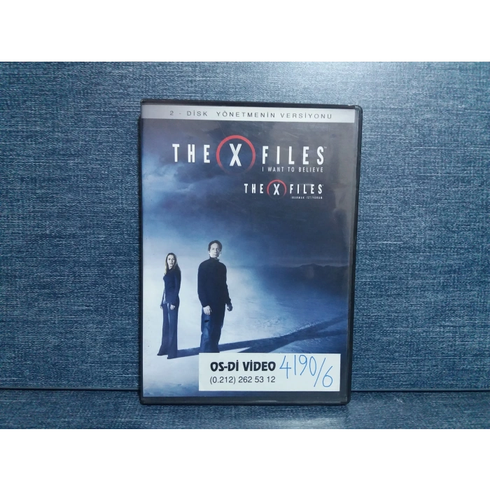 THE X FILES  DVD FİLM  ( 2 DISK )