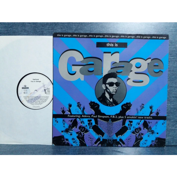 THIS IS GARAGE FEAT ADEVA HOUSE MUSIC LP