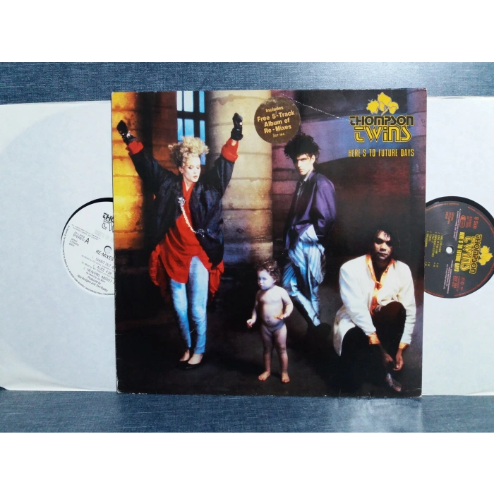 THOMPSON TWINS HERES TO FUTURE DAYS MUSIC 2 LP