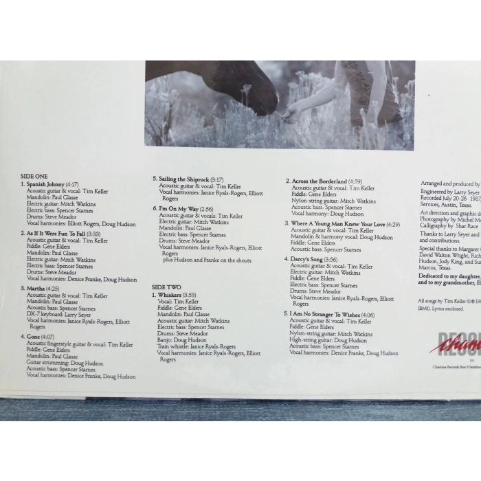 TIM KELLER NO STRANGER TO WISHES MUSIC LP (SIFIR)