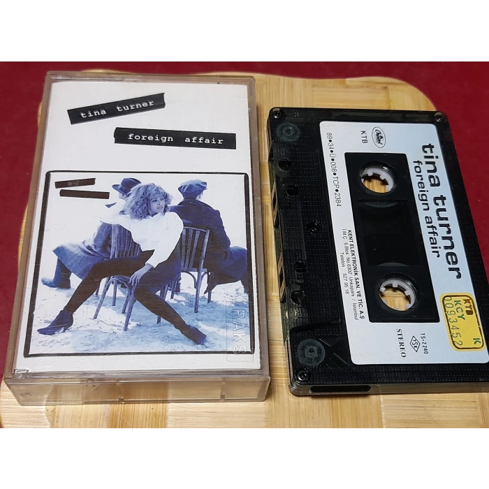 TINA TURNER FOREIGN AFFAIR MÜZİK KASET