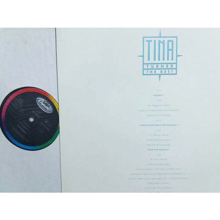 TINA TURNER THE BEST MAXI LP