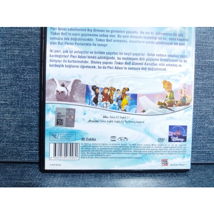 TINKER BELL GİZEMLİ KANATLAR DVD FİLM