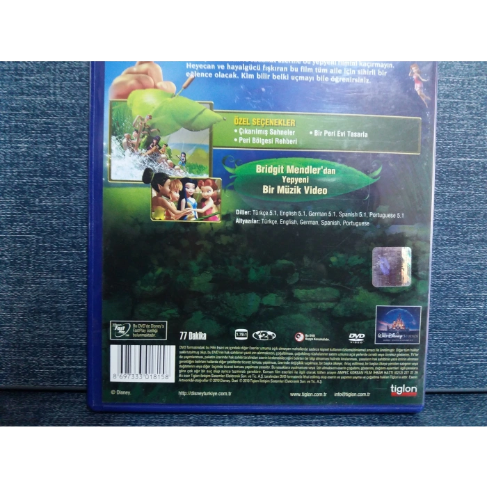 TINKER BELL PERİ KURTARAN DVD FİLM