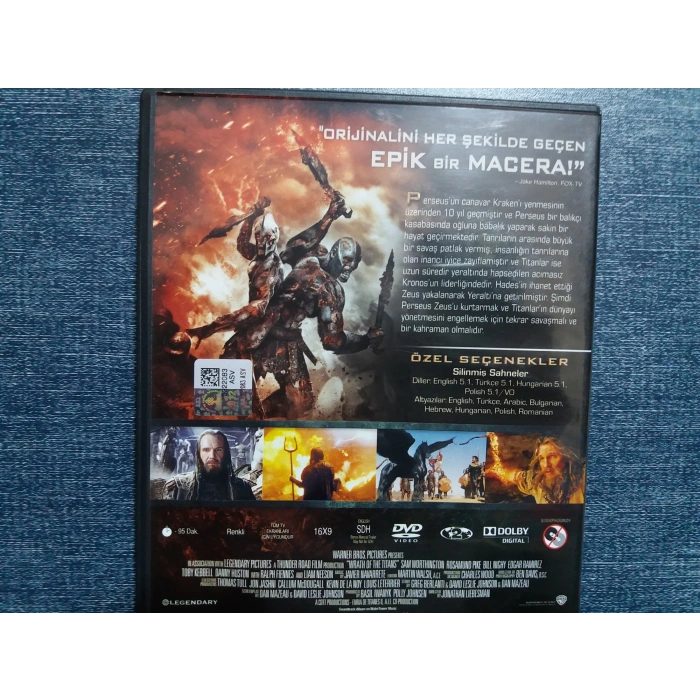 TİTANLARIN ÖFKESİ DVD FİLM