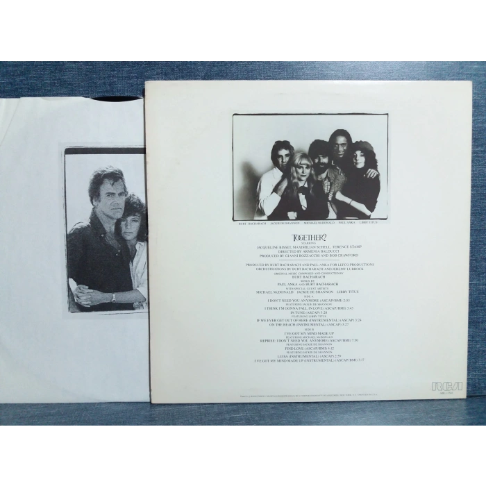 TOGETHER  SOUNDTRACK FILM MUSIC LP