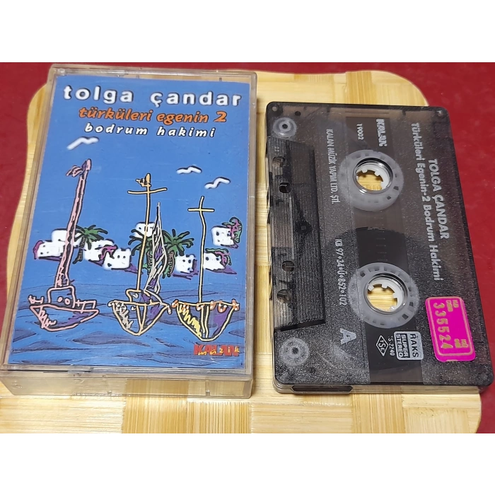 TOLGA ÇANDAR TÜRKÜLERİ EGENİN 2 MÜZİK KASET