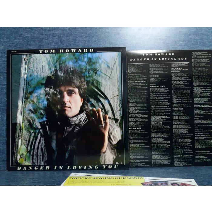 TOM HOWARD DANGER IN LOVING YOU MUSIC LP