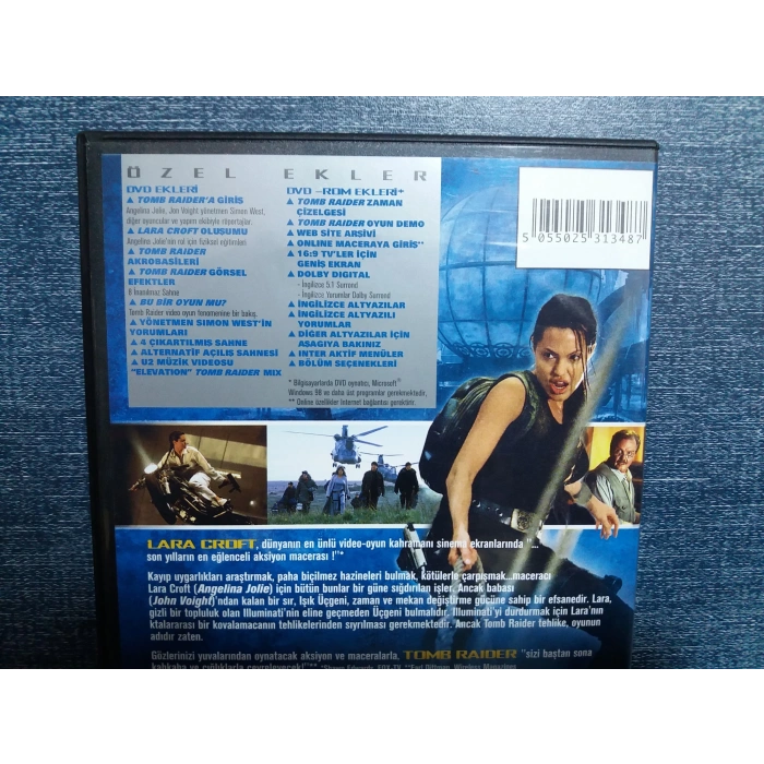 TOMB RAIDER LARA CROFT DVD FİLM