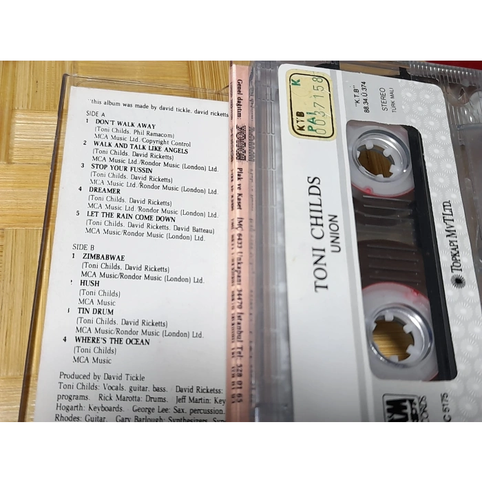 TONI CHILDS UNION MÜZİK KASET