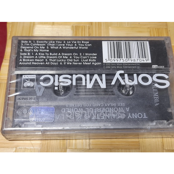 TONY BENNETT & K.D. LANG A WONDERFUL WORLD MÜZİK KASET