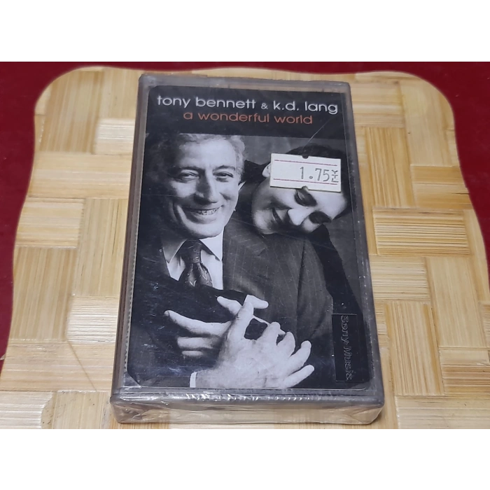 TONY BENNETT & K.D. LANG A WONDERFUL WORLD MÜZİK KASET