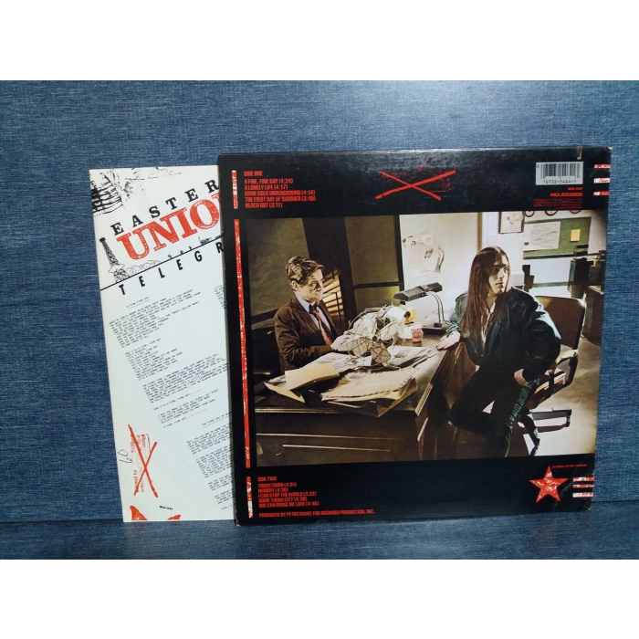 TONY CAREY SOME TOUGH CITY MUSIC LP