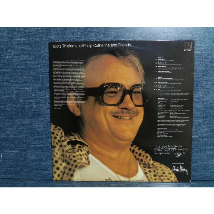 TOOTS THIELEMANS FRIENDS MUSIC LP