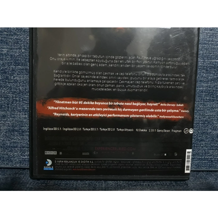 TOPRAK ALTINDA BURIED DVD FİLM