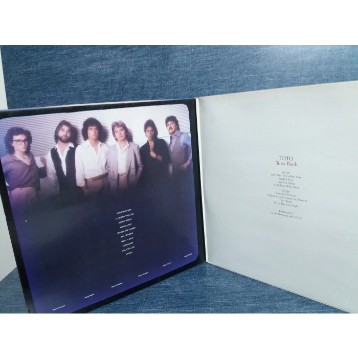 TOTO SAME & TURN BACK 2 LP
