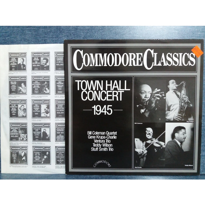 TOWN HALL CONCERT 1945  MUSIC LP