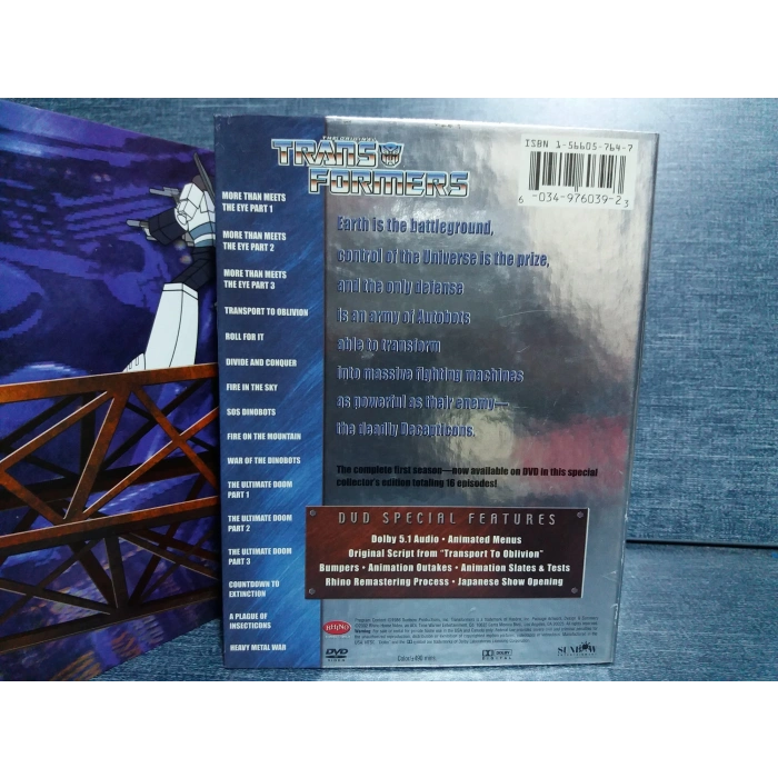 TRANSFORMERS BOX SET DVD (İNGİLİZCE- 4 DISK)