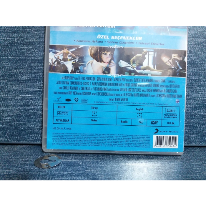 TRANSPORTER 3 TAŞIYICI DVD FİLM (SIFIR)