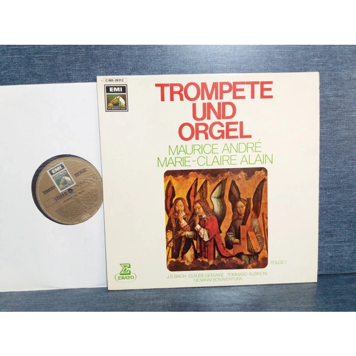 TROMPETE UND ORGEL MAURICE ANDRE - MARIE ALAIN