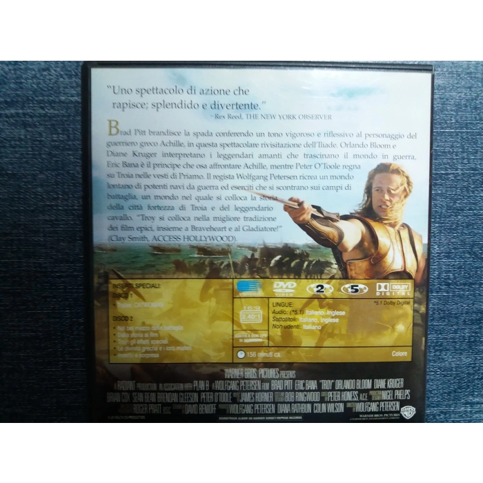 TROY TRUVA DVD FİLM (2 DISK-İNGİLİZCE)