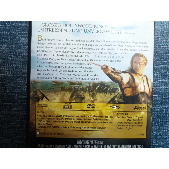 TROY TRUVA DVD FİLM (2 DISK-İNGİLİZCE)