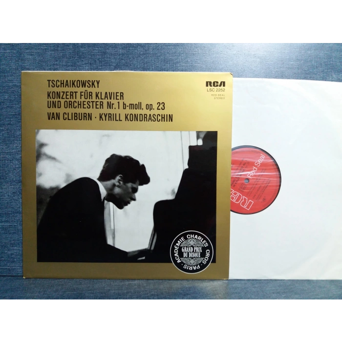TSCHAIKOWSKY KLAVIER  Nr.1 VAN CLIBURN KONDRASCHIN