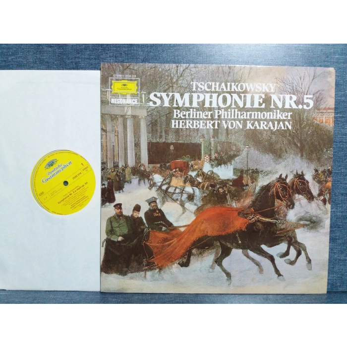 TSCHAIKOWSKY SYMPHONIE Nr.5 KARAJAN LP