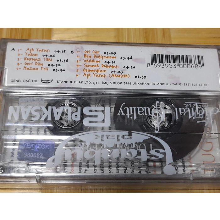 TUĞBA ÖZERK DÜN GİBİ MÜZİK KASET