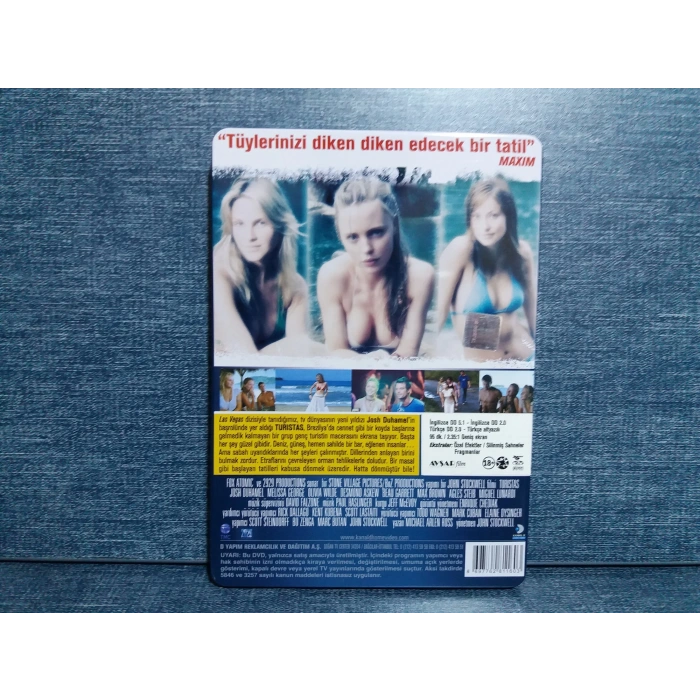 TURISTAS DVD FİLM (METAL KUTU)