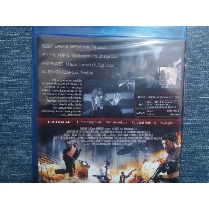 TURNUVA TOURNAMNET FİLM BLURAY (SIFIR)