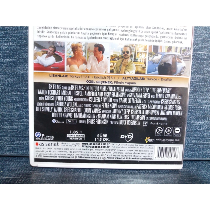 TUTKU GÜNLÜKLERİ DVD FİLM